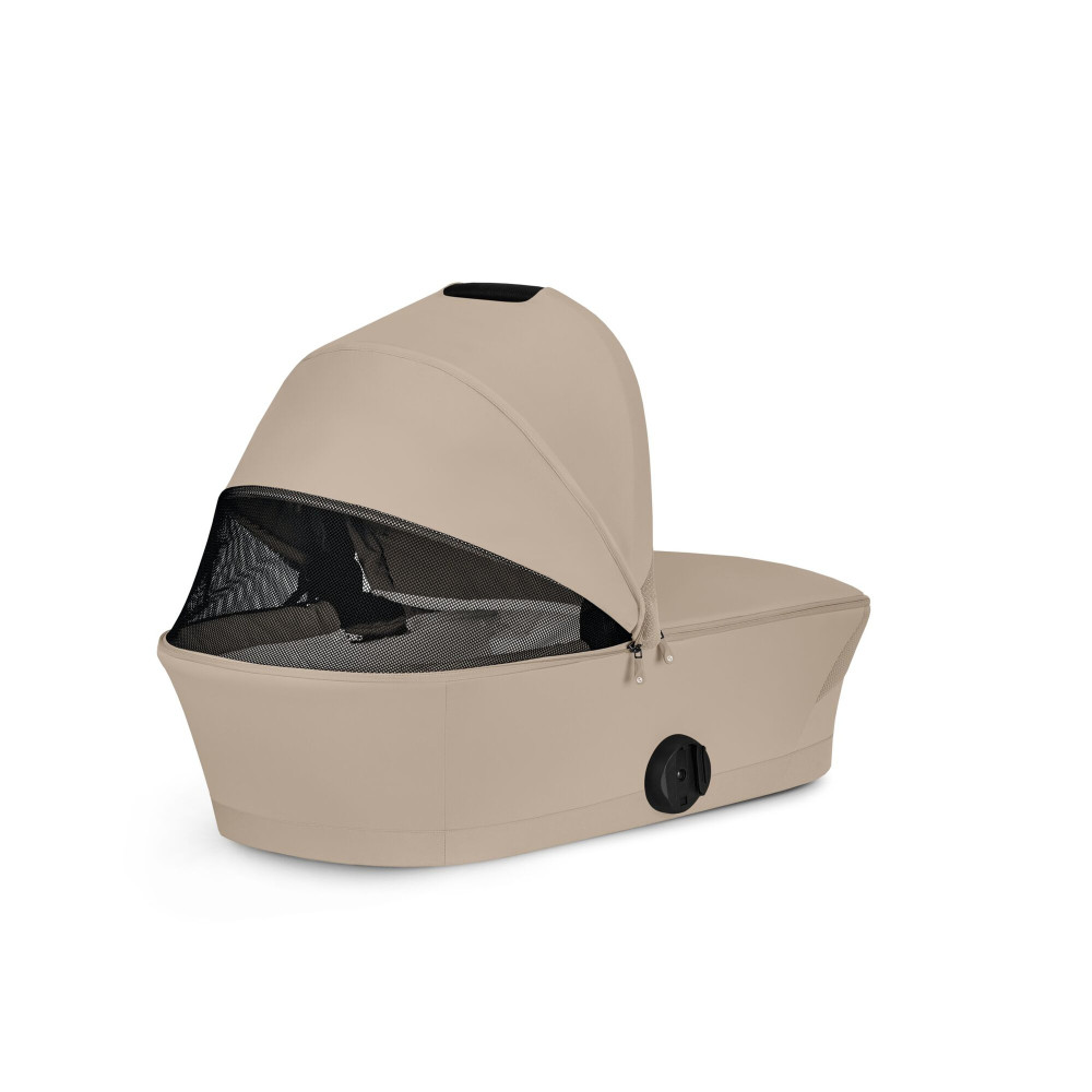 Cybex Melio Cot 2026 - gondola (bez ramy) do wózków Cybex Melio i Melio Carbon, od urodzenia do ok. 6 miesięcy • Almond Beige
