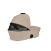 Cybex Melio Cot 2026 - gondola (bez ramy) do wózków Cybex Melio i Melio Carbon, od urodzenia do ok. 6 miesięcy • Almond Beige