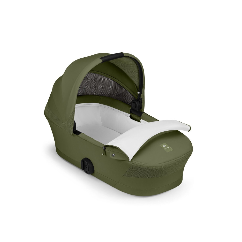 Cybex Melio Cot 2026 - gondola (bez ramy) do wózków Cybex Melio i Melio Carbon, od urodzenia do ok. 6 miesięcy • Moss Green