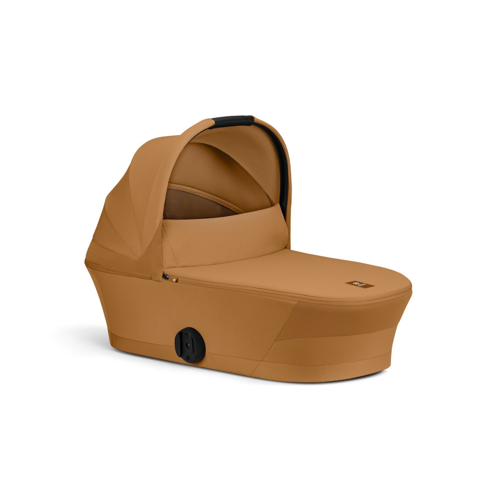 Cybex Melio Cot 2026 - gondola (bez ramy) do wózków Cybex Melio i Melio Carbon, od urodzenia do ok. 6 miesięcy • Cinnamon Yellow