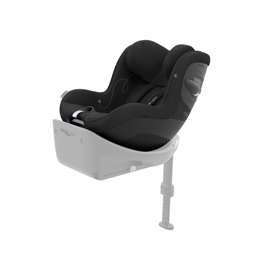 Cybex Sirona G i-Size - obrotowy fotelik samochodowy (3 mc - 4 lat / 61 - 105 cm) • Moon Black Comfort