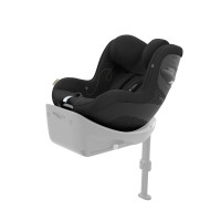 Cybex Sirona G i-Size - obrotowy fotelik samochodowy (3 mc - 4 lat / 61 - 105 cm) • Moon Black Comfort