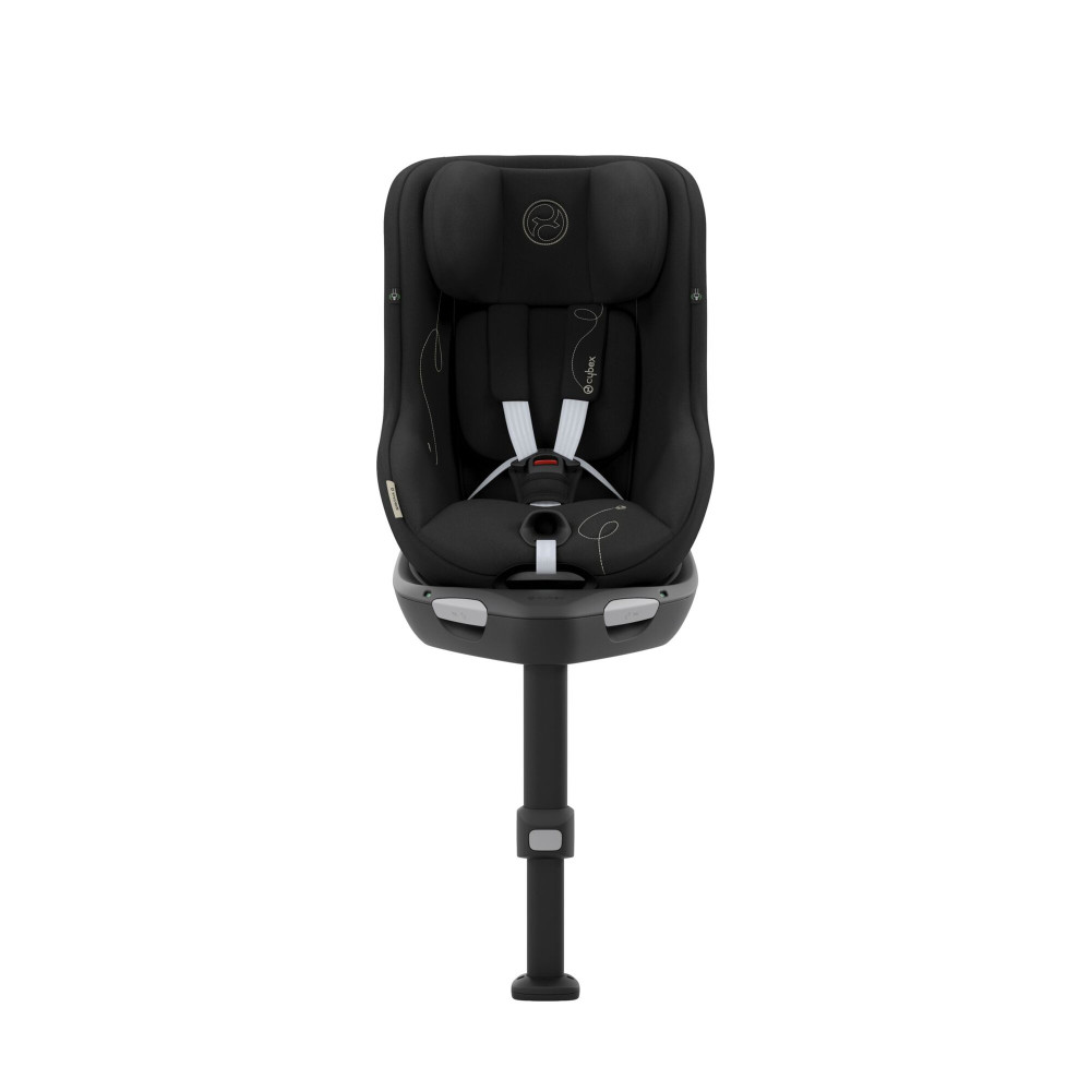 Cybex Sirona G i-Size - obrotowy fotelik samochodowy (3 mc - 4 lat / 61 - 105 cm) • Moon Black Comfort
