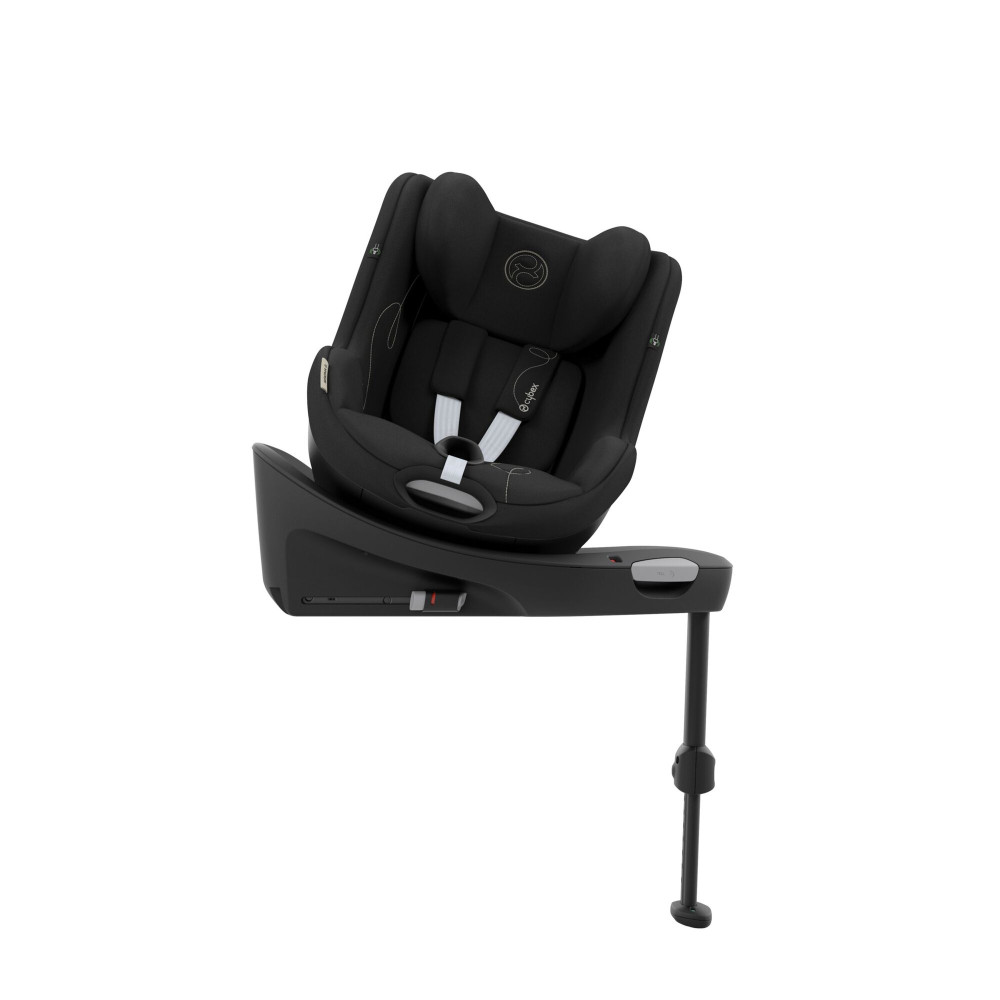 Cybex Sirona G i-Size - obrotowy fotelik samochodowy (3 mc - 4 lat / 61 - 105 cm) • Moon Black Comfort