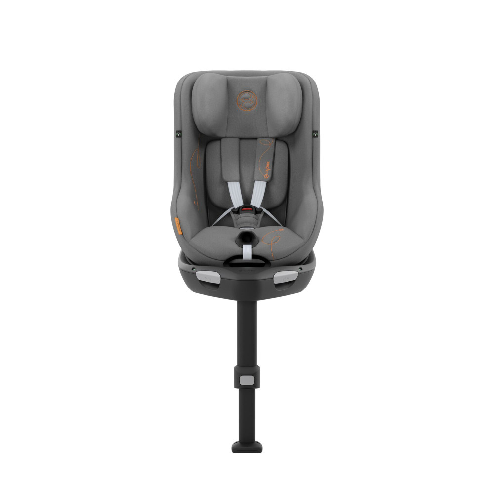 Cybex Sirona G i-Size - obrotowy fotelik samochodowy (3 mc - 4 lat / 61 - 105 cm) • Lava Grey Comfort
