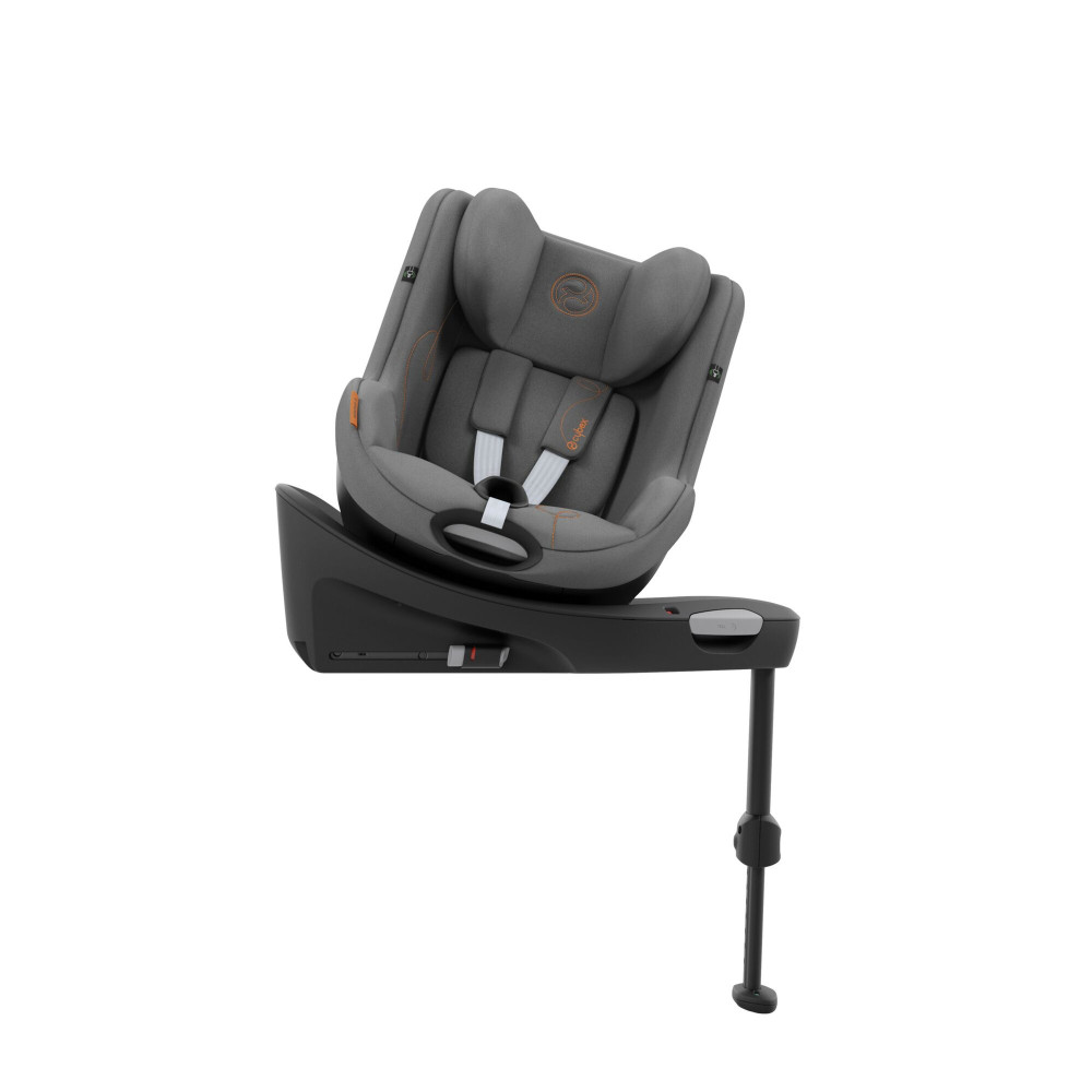 Cybex Sirona G i-Size - obrotowy fotelik samochodowy (3 mc - 4 lat / 61 - 105 cm) • Lava Grey Comfort