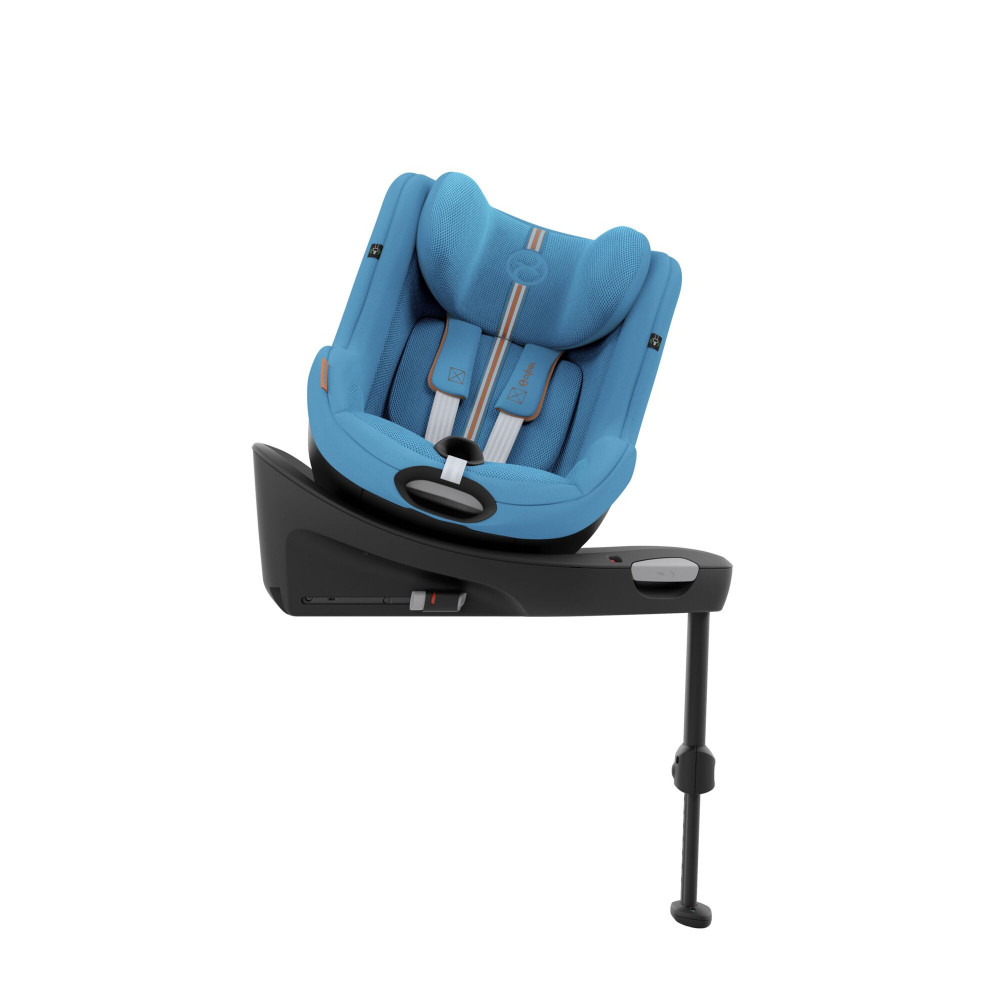Cybex Sirona G i-Size - obrotowy fotelik samochodowy (3 mc - 4 lat / 61 - 105 cm) • Beach Blue Plus