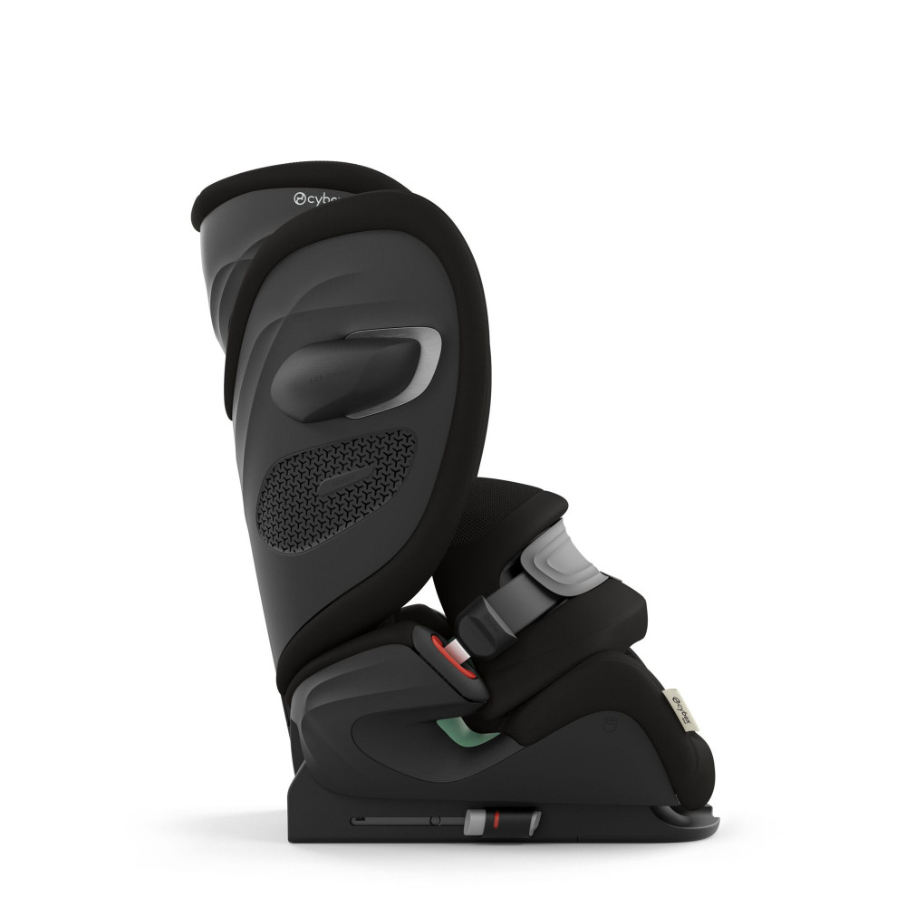 Cybex Pallas G3 i-Size - fotelik samochodowy przodem do kierunku jazdy (15 mc - 12 lat / 76 - 150 cm), z osłoną przed uderzeniem, ISOFIX z Top Tether • Moon Black Plus