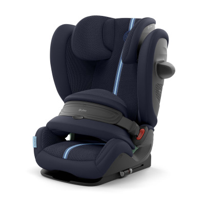 Cybex Pallas G3 i-Size - fotelik samochodowy przodem do kierunku jazdy (15 mc - 12 lat / 76 - 150 cm), z osłoną przed uderzeniem, ISOFIX z Top Tether • Ocean Blue Plus