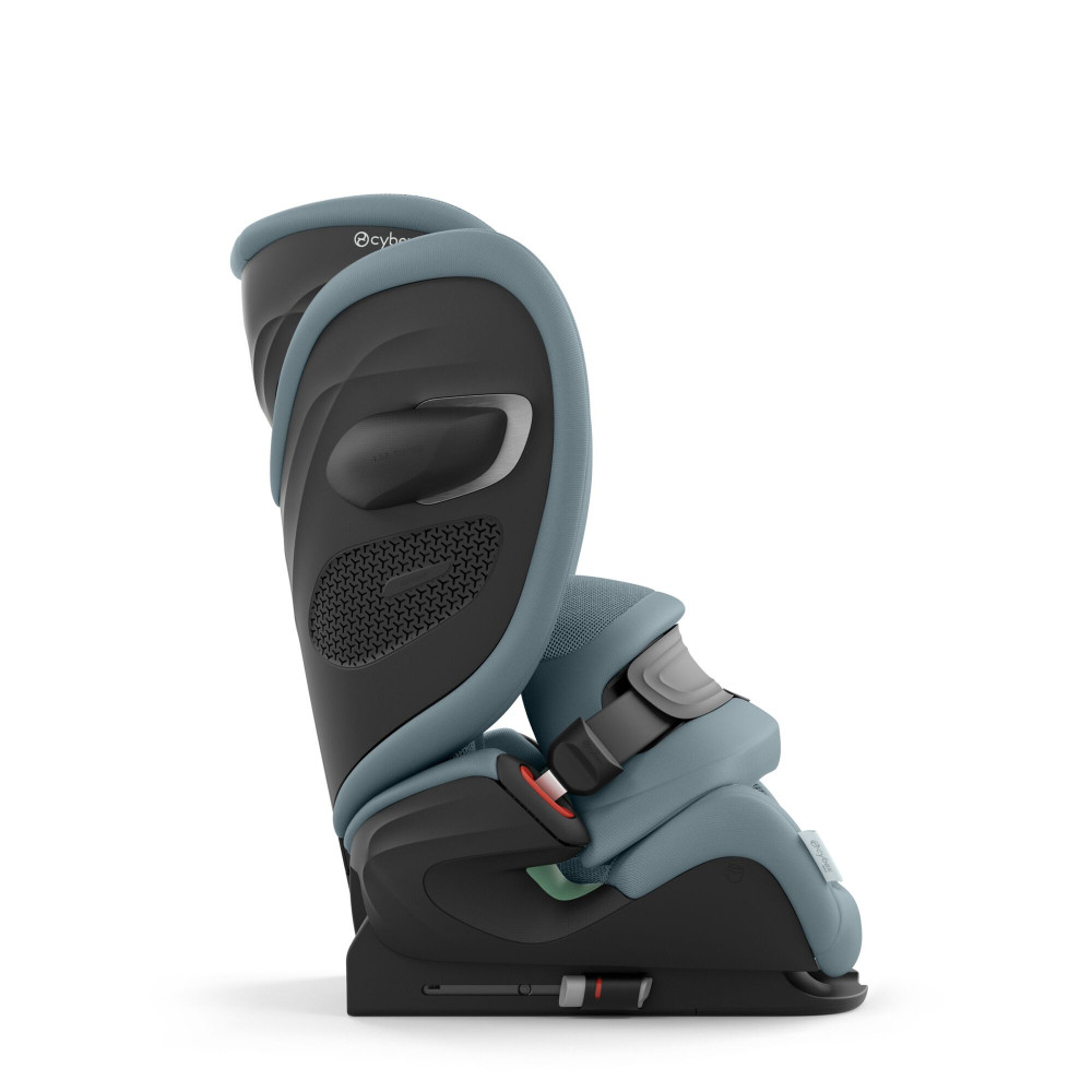 Cybex Pallas G3 i-Size - fotelik samochodowy przodem do kierunku jazdy (15 mc - 12 lat / 76 - 150 cm), z osłoną przed uderzeniem, ISOFIX z Top Tether • Stormy Blue Plus