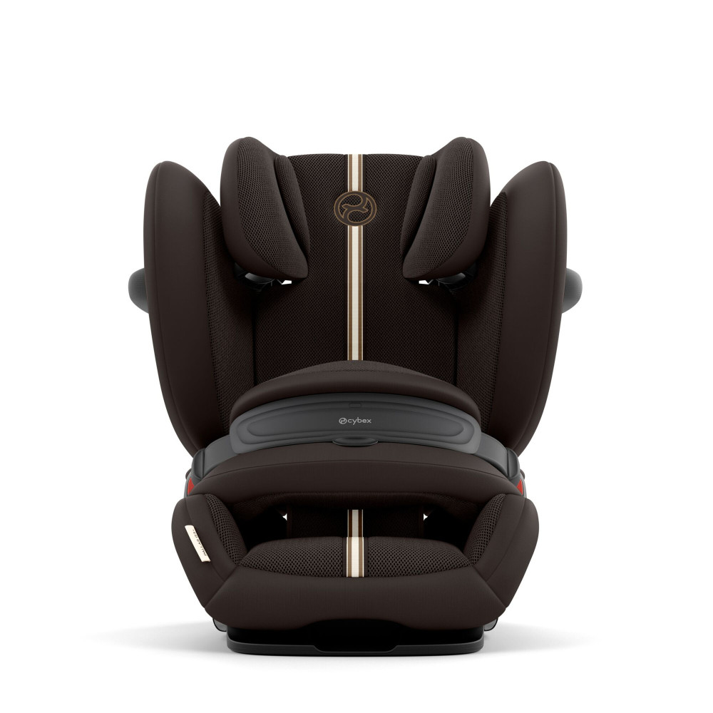 Cybex Pallas G3 i-Size - fotelik samochodowy przodem do kierunku jazdy (15 mc - 12 lat / 76 - 150 cm), z osłoną przed uderzeniem, ISOFIX z Top Tether • Chocolate Brown Plus