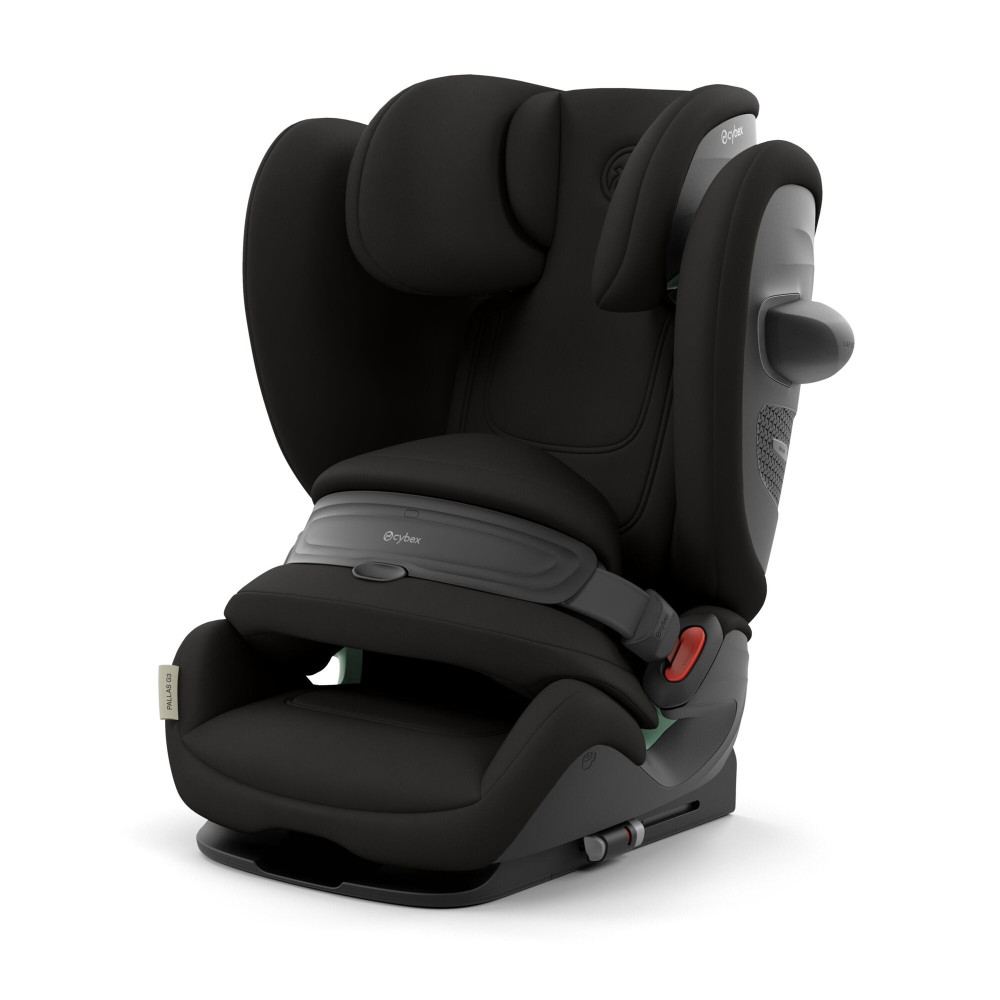 Cybex Pallas G3 i-Size - fotelik samochodowy przodem do kierunku jazdy (15 mc - 12 lat / 76 - 150 cm), z osłoną przed uderzeniem, ISOFIX z Top Tether • Magic Black Comfort