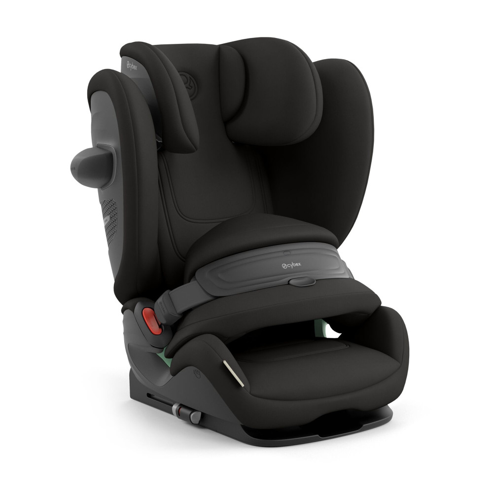 Cybex Pallas G3 i-Size - fotelik samochodowy przodem do kierunku jazdy (15 mc - 12 lat / 76 - 150 cm), z osłoną przed uderzeniem, ISOFIX z Top Tether • Magic Black Comfort