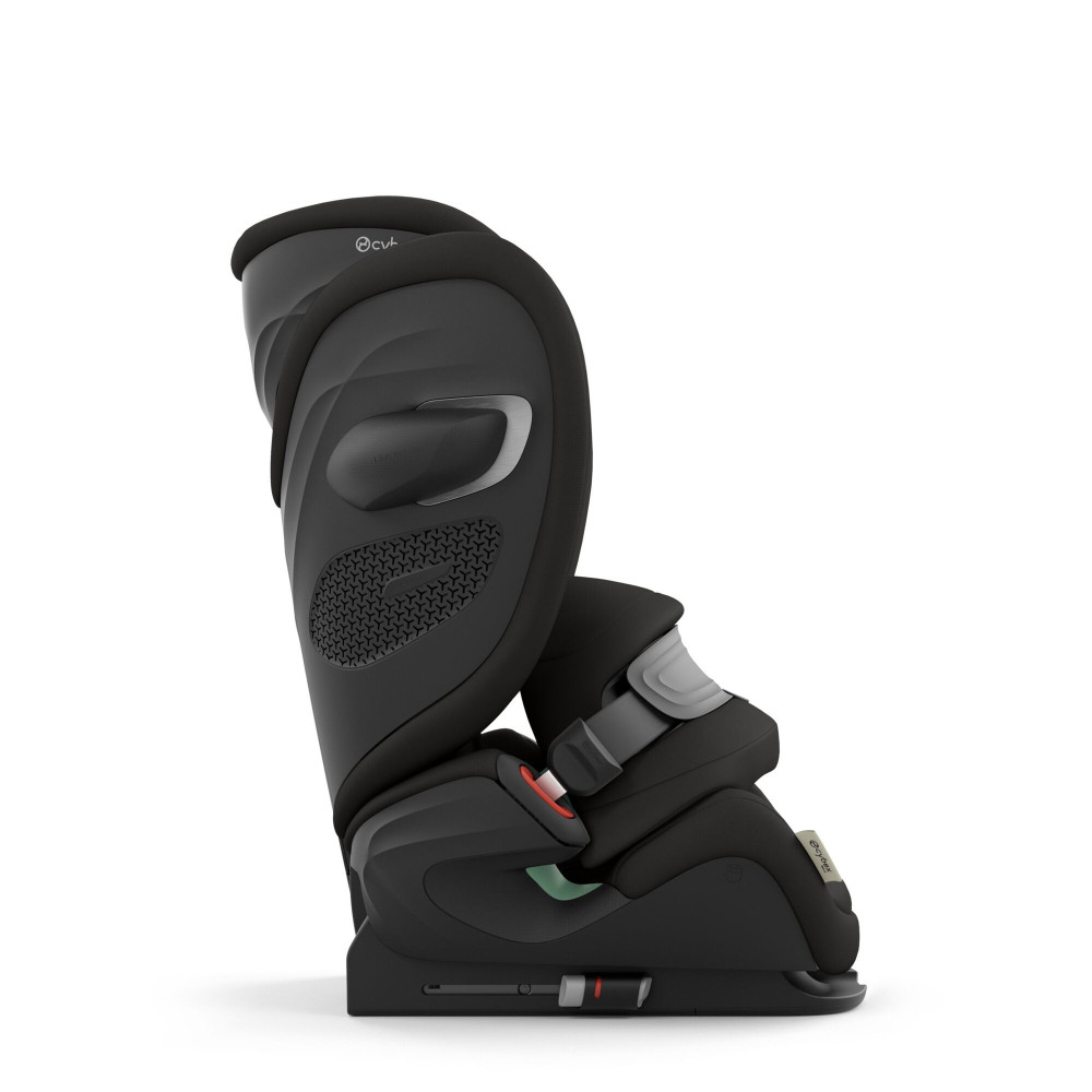 Cybex Pallas G3 i-Size - fotelik samochodowy przodem do kierunku jazdy (15 mc - 12 lat / 76 - 150 cm), z osłoną przed uderzeniem, ISOFIX z Top Tether • Magic Black Comfort