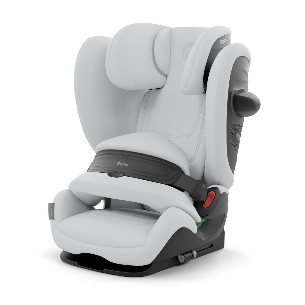 Cybex Pallas G3 i-Size - fotelik samochodowy przodem do kierunku jazdy (15 mc - 12 lat / 76 - 150 cm), z osłoną przed uderzeniem, ISOFIX z Top Tether • Fog Grey Comfort