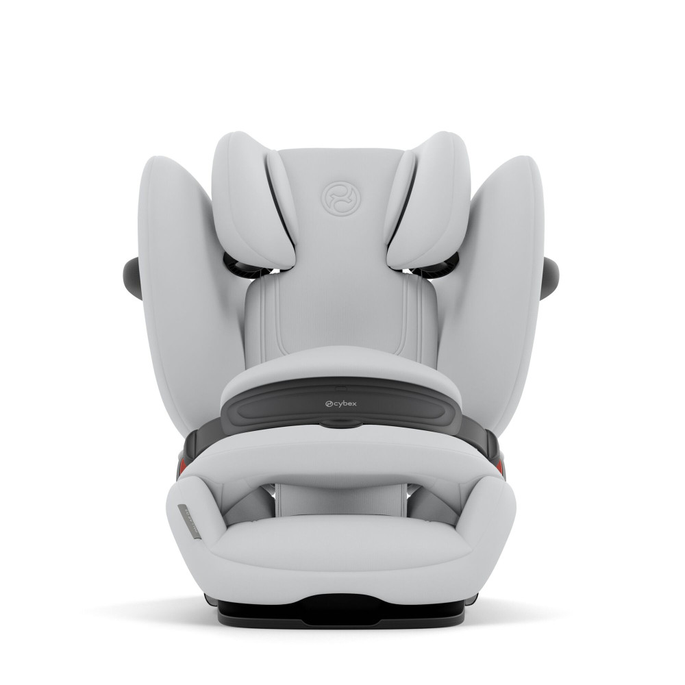 Cybex Pallas G3 i-Size - fotelik samochodowy przodem do kierunku jazdy (15 mc - 12 lat / 76 - 150 cm), z osłoną przed uderzeniem, ISOFIX z Top Tether • Fog Grey Comfort