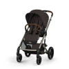 Cybex Balios S Lux 2026 - wózek spacerowy z odwracanym siedziskiem, pozycją leżącą i składaniem jedną ręką • Chocolate Brown
