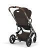 Cybex Balios S Lux 2026 - wózek spacerowy z odwracanym siedziskiem, pozycją leżącą i składaniem jedną ręką • Chocolate Brown