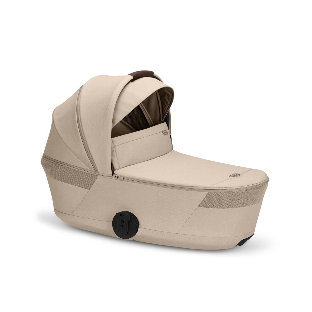 Cybex Balios S Lux 2026 - wózek 2w1 ze składaną gondolą i odwracanym siedziskiem • Almond Beige