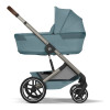 Cybex Balios S Lux 2026 - коляска 2в1 зі складаною люлькою та реверсивним сидінням • Stormy Blue