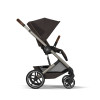 Cybex Balios S Lux 2026 - wózek 2w1 ze składaną gondolą i odwracanym siedziskiem • Chocolate Brown