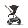 Cybex Balios S Lux 2026 - wózek 2w1 ze składaną gondolą i odwracanym siedziskiem • Chocolate Brown