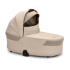 Cybex Balios S Lux 2026 - wózek 2w1 z gondolą Cot S Lux i odwracanym siedziskiem • Almond Beige