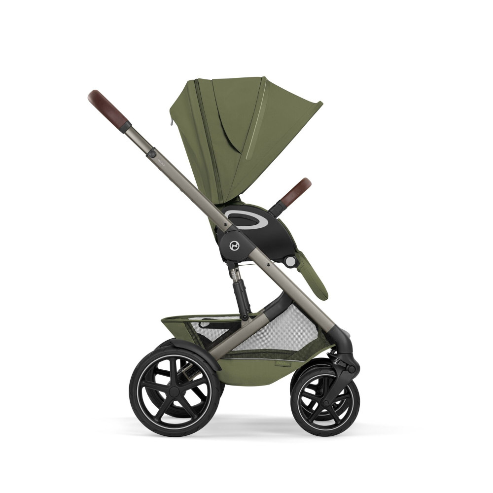 Cybex Talos S Lux 2026 - wózek spacerowy na każdy teren, odwracane siedzisko, składany jedną ręką • Moss Green