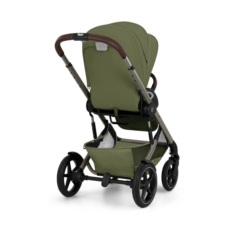 Cybex Talos S Lux 2026 - wózek spacerowy na każdy teren, odwracane siedzisko, składany jedną ręką • Moss Green