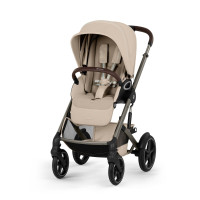 Cybex Talos S Lux 2026 - wózek spacerowy na każdy teren, odwracane siedzisko, składany jedną ręką • Almond Beige