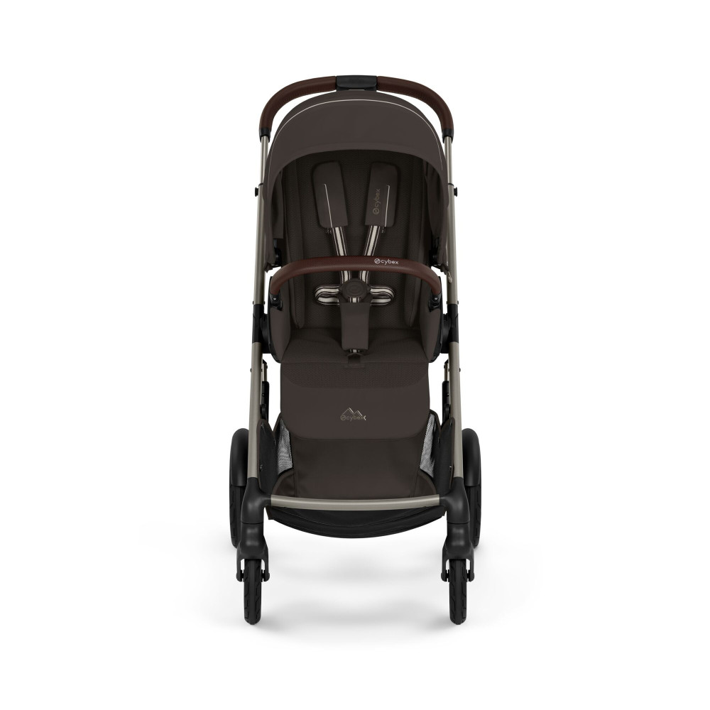 Cybex Talos S Lux 2026 - wózek spacerowy na każdy teren, odwracane siedzisko, składany jedną ręką • Chocolate Brown
