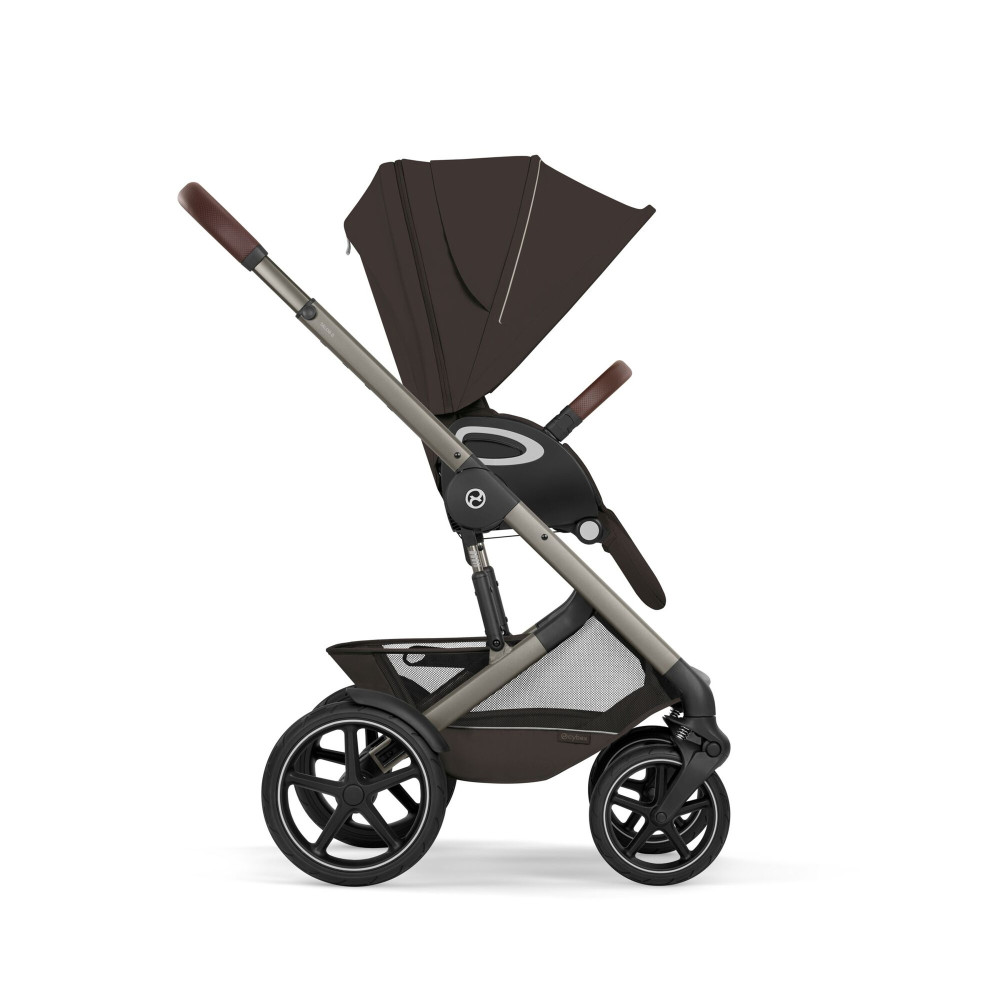Cybex Talos S Lux 2026 - wózek spacerowy na każdy teren, odwracane siedzisko, składany jedną ręką • Chocolate Brown