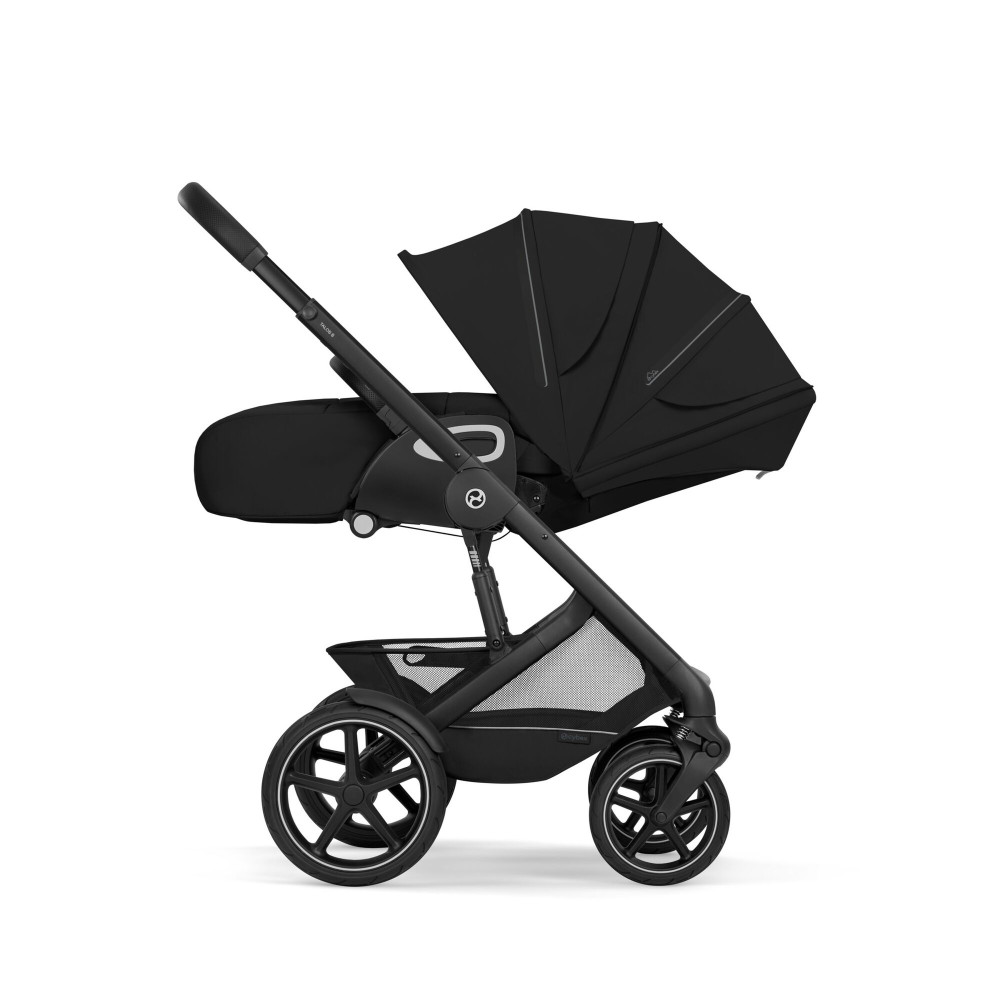 Cybex Talos S Lux 2026 - wózek spacerowy na każdy teren, odwracane siedzisko, składany jedną ręką • Moon Black