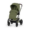 Cybex Talos S Lux 2026 - wózek 2w1 ze składaną gondolą Talos, odwracane siedzisko, składany jedną ręką • Moss Green
