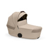 Cybex Talos S Lux 2026 - wózek 2w1 ze składaną gondolą Talos, odwracane siedzisko, składany jedną ręką • Almond Beige