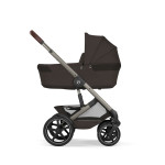 Cybex Talos S Lux 2026 - wózek 2w1 ze składaną gondolą Talos, odwracane siedzisko, składany jedną ręką • Chocolate Brown