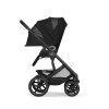 Cybex Talos S Lux 2026 - wózek 2w1 ze składaną gondolą Talos, odwracane siedzisko, składany jedną ręką • Moon Black