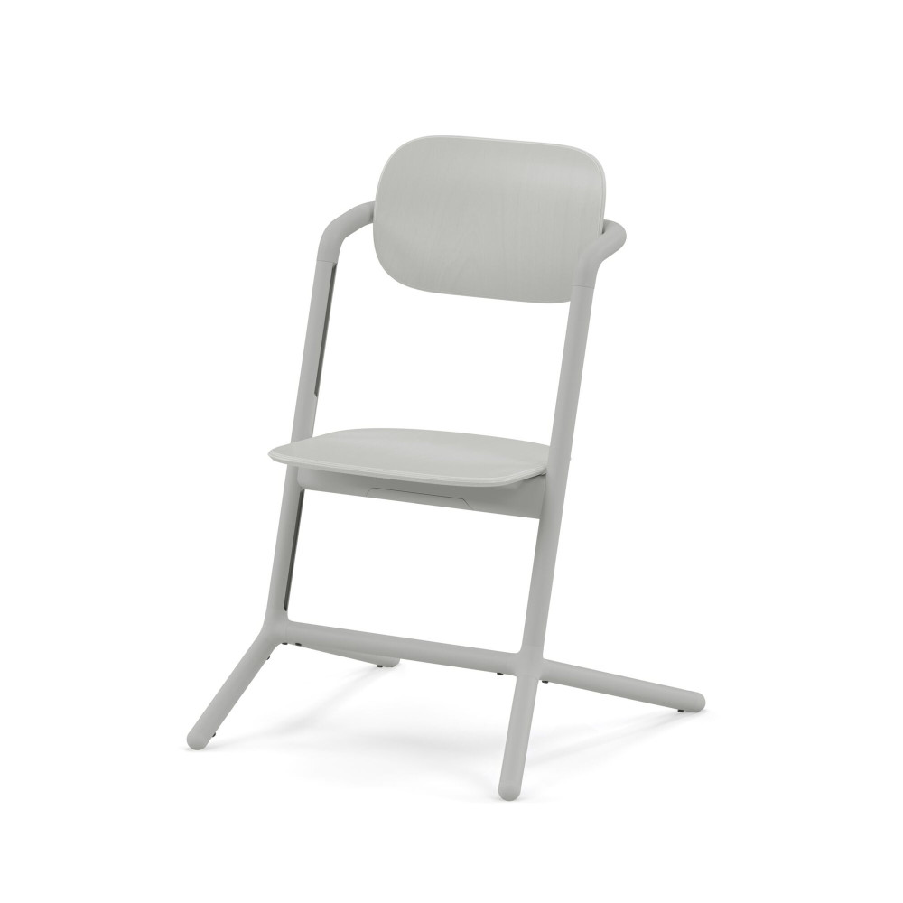 Cybex Lemo - wysokie krzesełko z bukowym siedziskiem i oparciem, regulacja jedną ręką bez narzędzi, samodzielne krzesło od 3 lat • Suede Grey