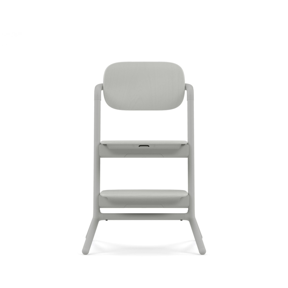 Cybex Lemo - wysokie krzesełko z bukowym siedziskiem i oparciem, regulacja jedną ręką bez narzędzi, samodzielne krzesło od 3 lat • Suede Grey