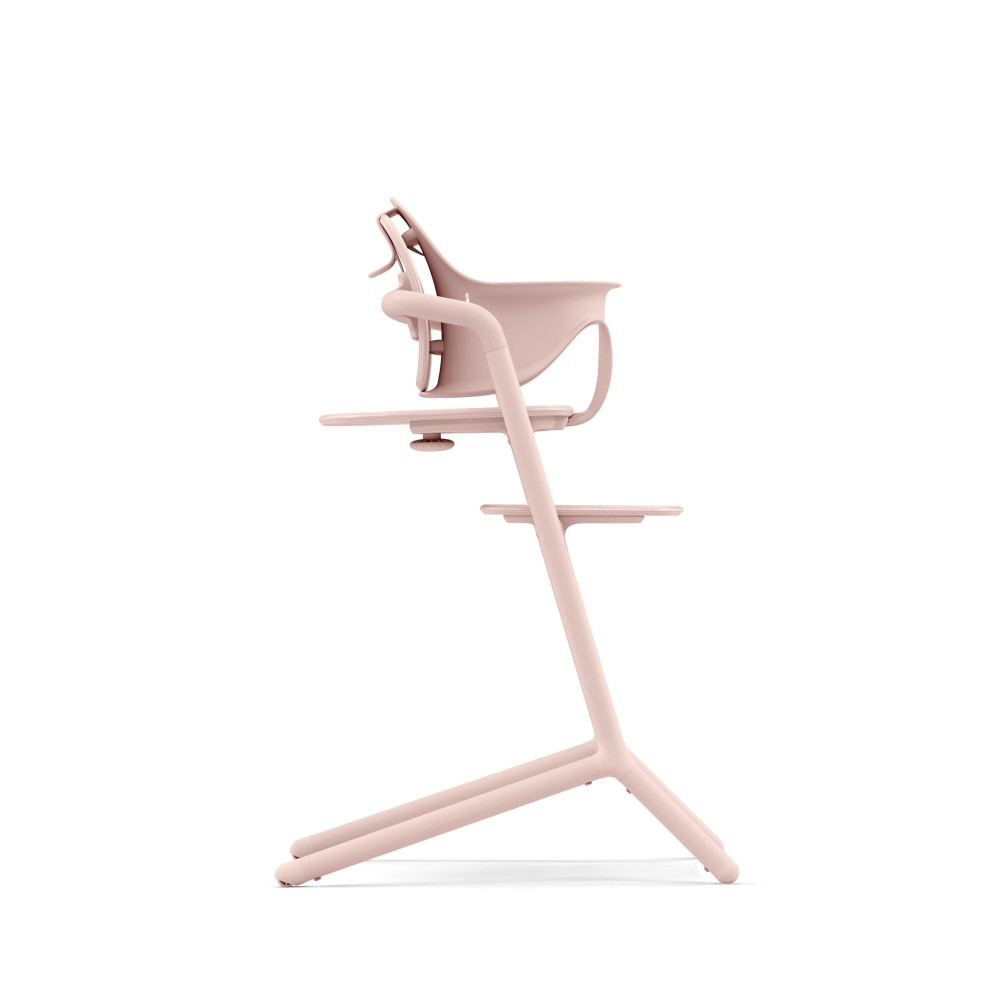 Cybex Lemo 3-in-1 - zestaw wysokiego krzesełka z Baby Set i tacką, regulacja jedną ręką bez narzędzi, od 6 miesięcy • Pearl Pink Cybex Lemo 3-in-1 - zestaw wysokiego krzesełka z Baby Set i tacką, regulacja jedną ręką bez narzędzi, od 6 miesięcy • Pearl Pink