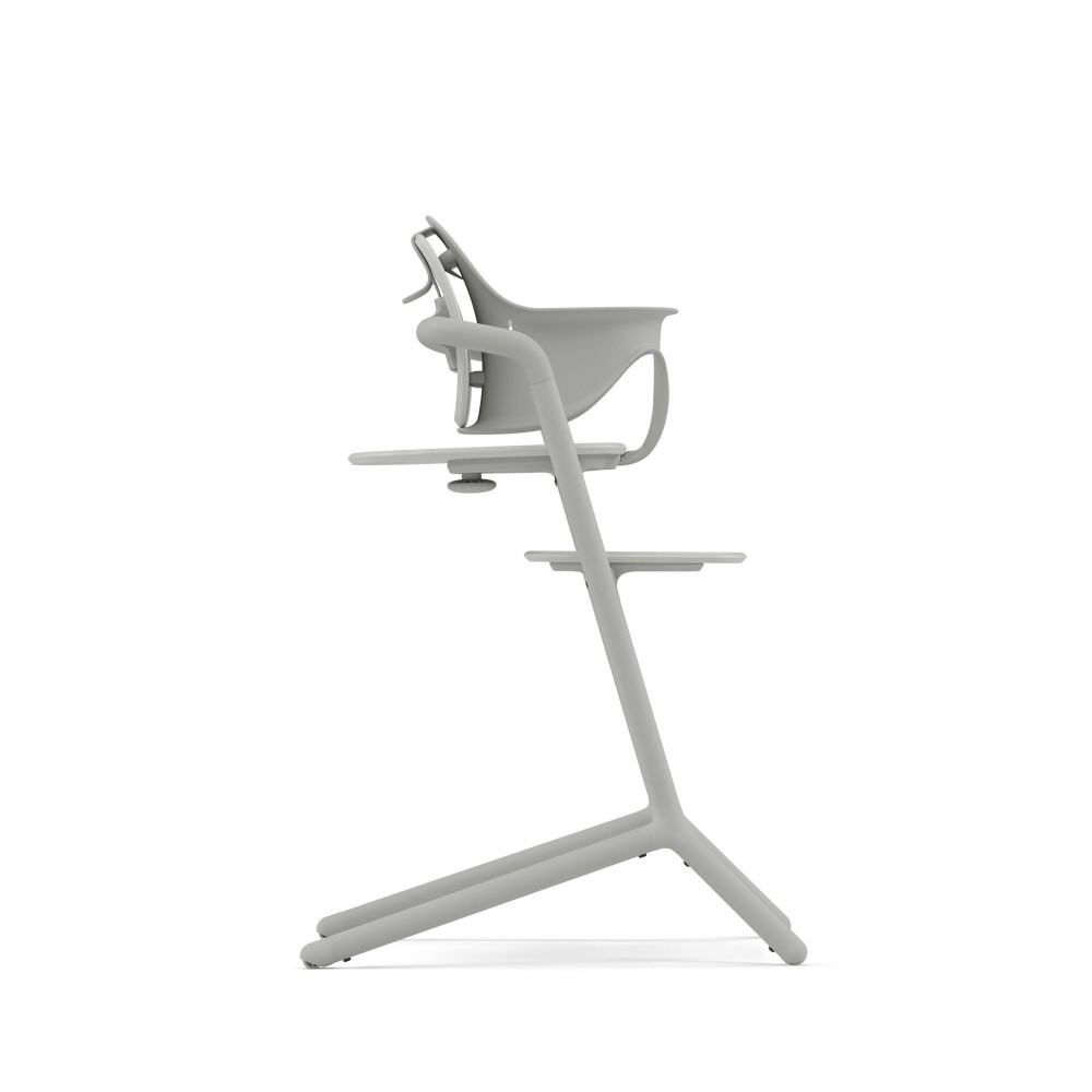 Cybex Lemo 3-in-1 - zestaw wysokiego krzesełka z Baby Set i tacką, regulacja jedną ręką bez narzędzi, od 6 miesięcy • Suede Grey