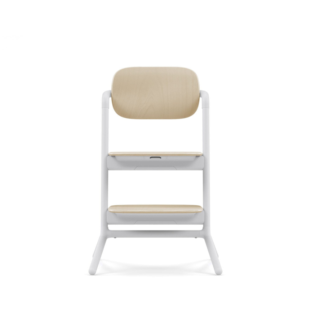 Cybex Lemo 3-in-1 - zestaw wysokiego krzesełka z Baby Set i tacką, regulacja jedną ręką bez narzędzi, od 6 miesięcy • Sand White