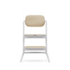 Cybex Lemo 3-in-1 - zestaw wysokiego krzesełka z Baby Set i tacką, regulacja jedną ręką bez narzędzi, od 6 miesięcy • Sand White