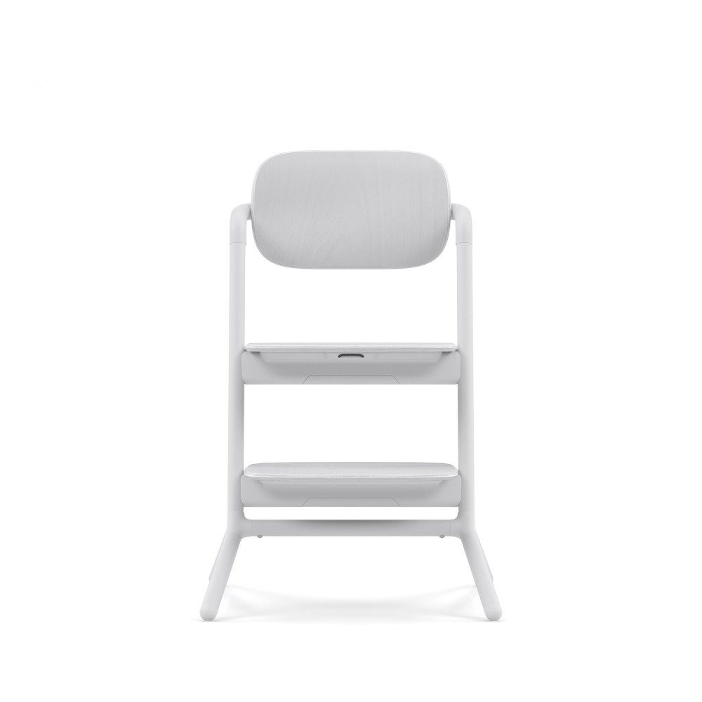Cybex Lemo 3-in-1 - zestaw wysokiego krzesełka z Baby Set i tacką, regulacja jedną ręką bez narzędzi, od 6 miesięcy • All White