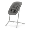 Cybex Lemo 4-in-1 - zestaw wysokiego krzesełka z Bouncerem, Baby Set i tacką, od urodzenia, regulacja jedną ręką bez narzędzi • Suede Grey