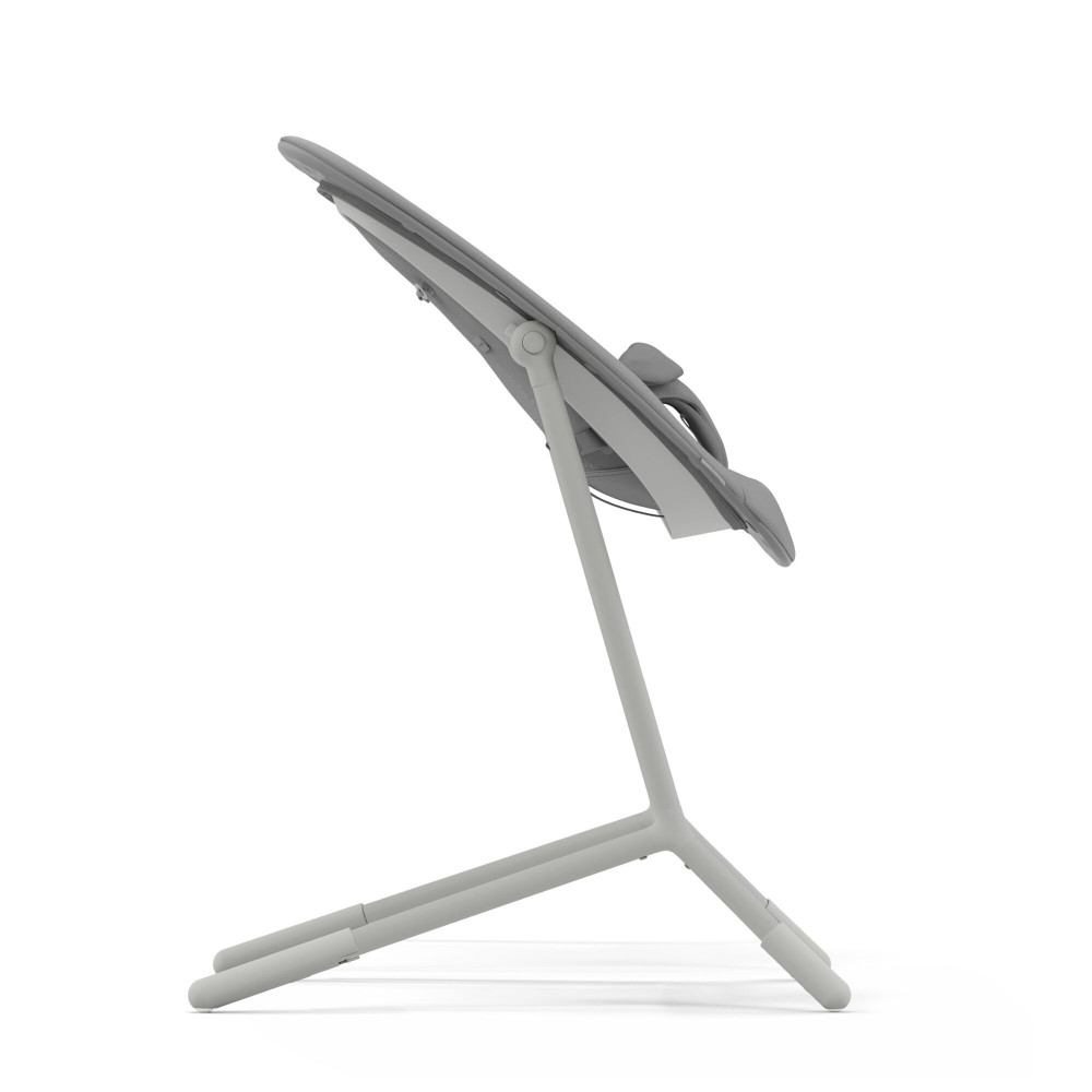Cybex Lemo 4-in-1 - zestaw wysokiego krzesełka z Bouncerem, Baby Set i tacką, od urodzenia, regulacja jedną ręką bez narzędzi • Suede Grey