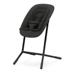 Cybex Lemo 4-in-1 - zestaw wysokiego krzesełka z Bouncerem, Baby Set i tacką, od urodzenia, regulacja jedną ręką bez narzędzi • Stunning Black