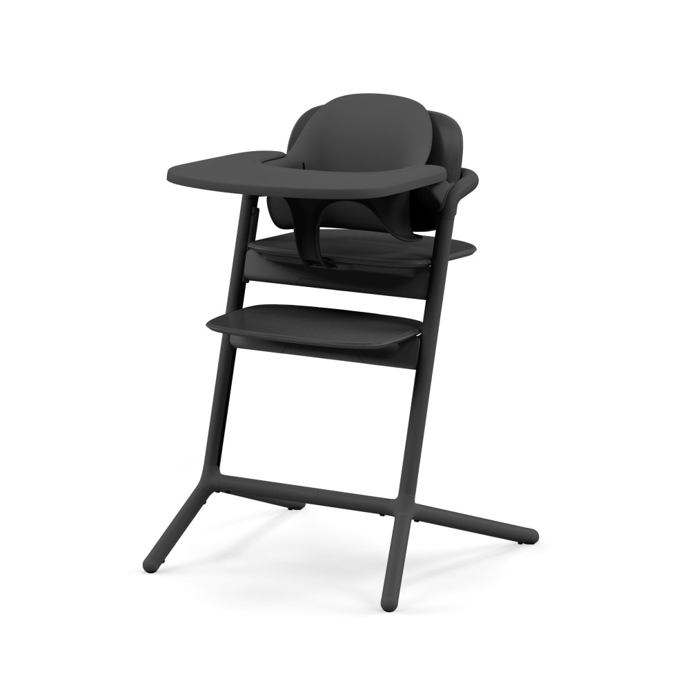Cybex Lemo 4-in-1 - zestaw wysokiego krzesełka z Bouncerem, Baby Set i tacką, od urodzenia, regulacja jedną ręką bez narzędzi • Stunning Black Cybex Lemo 4-in-1 - zestaw wysokiego krzesełka z Bouncerem, Baby Set i tacką, od urodzenia, regulacja jedną ręką bez narzędzi • Stunning Black