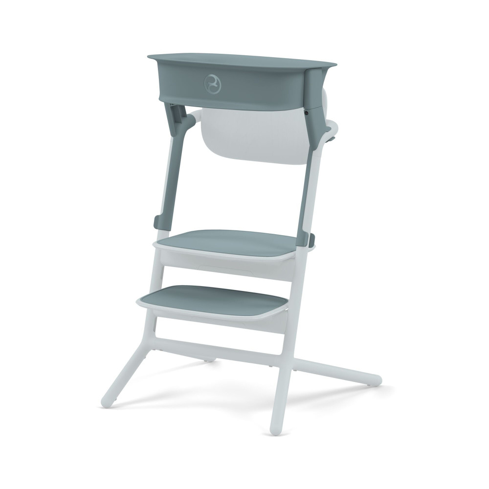 Cybex Lemo Training Tower - dodatek zamieniający krzesełko Lemo w wieżę edukacyjną, od 1 roku, montaż jedną ręką, krzesełko sprzedawane osobno • Stone Blue