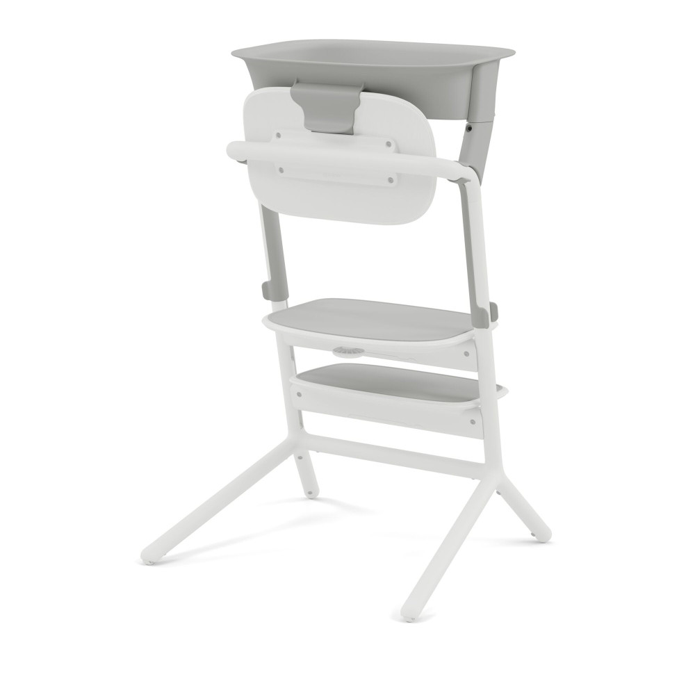 Cybex Lemo Training Tower - dodatek zamieniający krzesełko Lemo w wieżę edukacyjną, od 1 roku, montaż jedną ręką, krzesełko sprzedawane osobno • Suede Grey